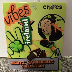 Crocs Jibbitz Wanderlust Collection Ireland 5 Pack